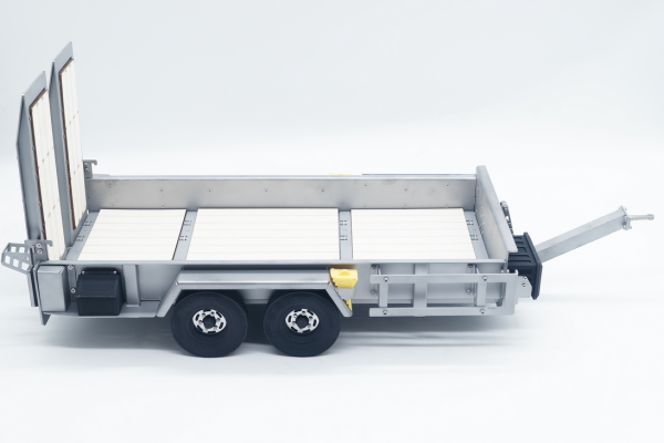 FM Tandem Tieflader mit Rampen 1:14